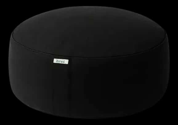 Almofada De Meditação Yoga Zafu Zenai Preto | Frete grátis