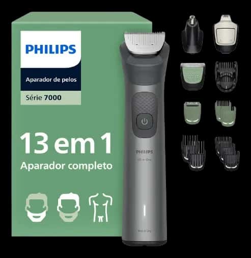 Aparador All-in-One Trimmer 7000 Series Prata MG7922/15