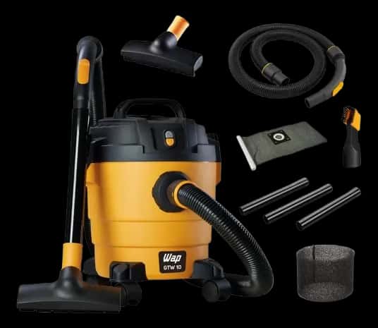 Aspirador de Pó e Água WAP GTW 10 1400W de Potência com Bocal de Sopro