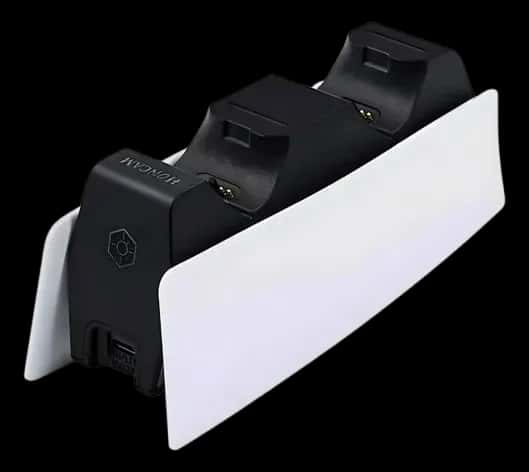 Base De Carregamento Controle Dualsense Compatível Ps5 Dock Suporte Duplo Cor Branco