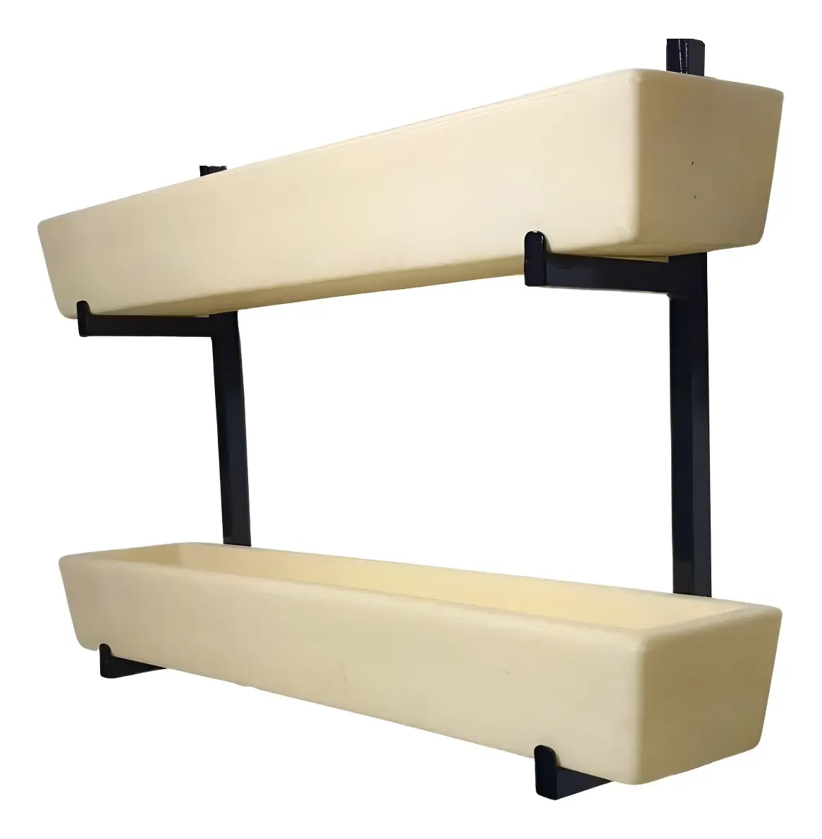 Suporte de Ferro para Jardim Vertical com 2 Floreiras 80cm