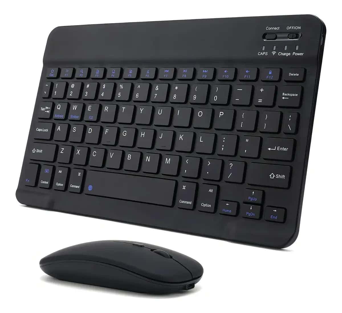 Kit Mouse Teclado Magnético Bluetooth para Tab S6 Lite P610 Preto