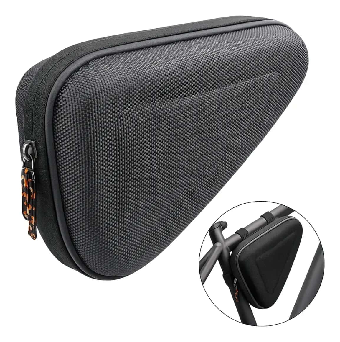 Bolsa Impermeável Triangular para Quadro de Bike Bicicleta Resistente Porta Objetos Ferramentas Tumblr