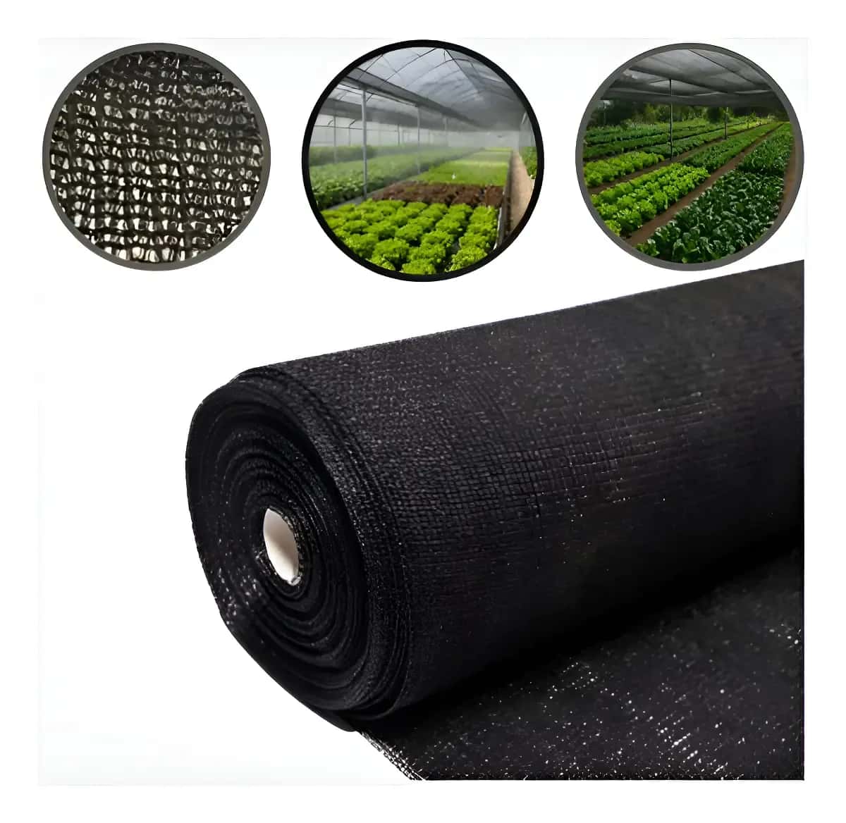 Tela Sombrite 50% 4x10 Metros para Sombreamento de Hortas - 40m²