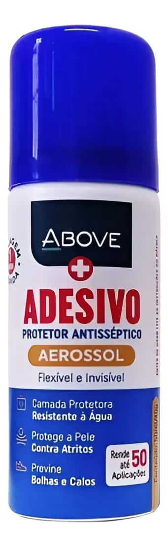 Adesivo Protetor Antisséptico Above Spray 50ml para Calos e Bolhas