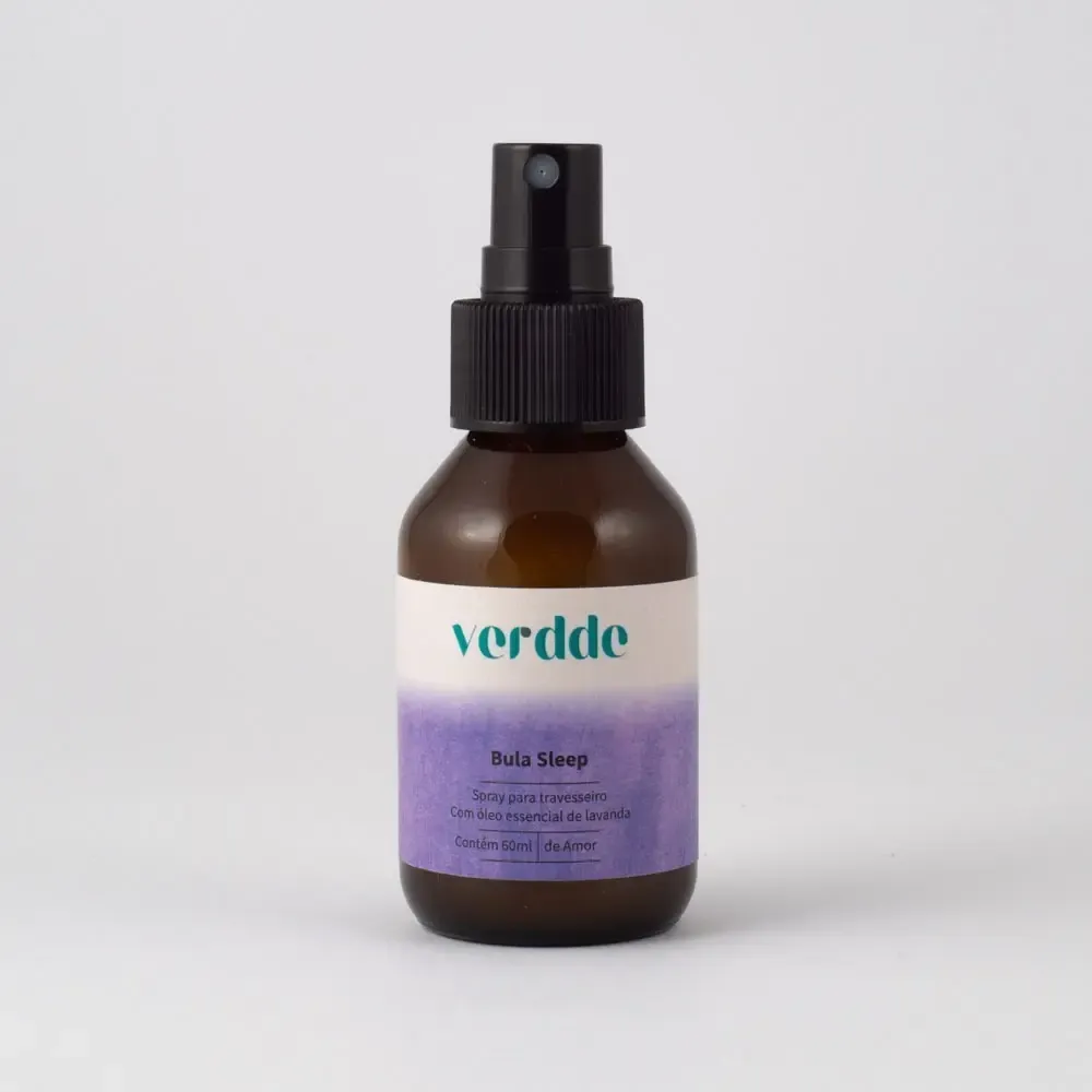 Bula Sleep Verdde Cosmético Spray para Travesseiro Durma Bem 60ml