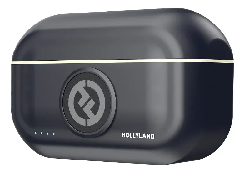 Microfone de Lapela Hollyland Lark M2 Duo USB-C Preto
