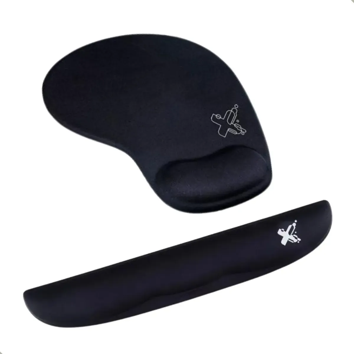 Apoio de Pulso para Teclado e Mouse Pad Punho Ergonômico Gel