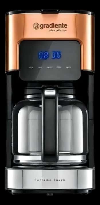 Cafeteira Digital Programável 800W Gradiente Supreme Touch Cobre 1.5L