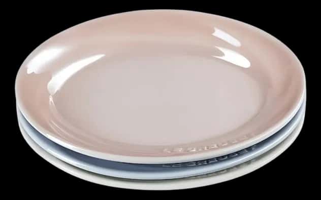 Conjunto 3 Pratos Oval em Cerâmica Colorido 15cm Le Creuset - Original