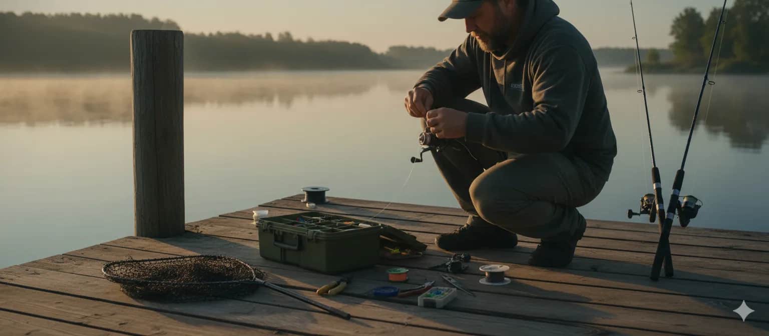 Equipamentos essenciais para pescaria e pesca esportiva - Coleção