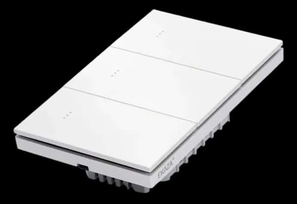 Interruptor Inteligente Zigbee 3.0 Ekaza 3 Teclas Botões Branco Click Full Mercúrio Lite Automação Tuya Smart Life Compatível Alexa Google Assistant 110v 220v Bivolt