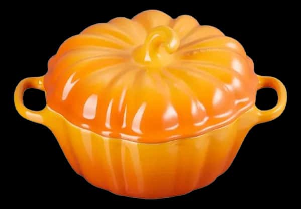 Mini Cocotte Cerâmica Abóbora 350 ml Marronnier Le Creuset - Original