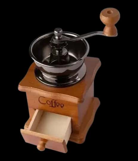 Mini Moedor de Café Manual Estilo Fazenda
