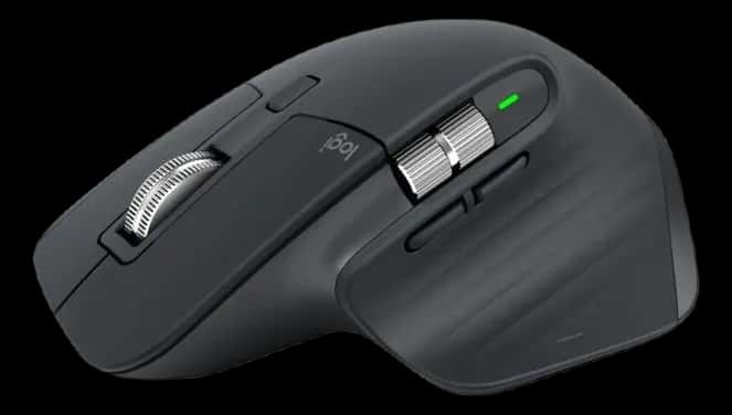 Mouse sem fio Logitech MX Master 3S - Grafite