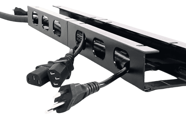 Organizador De Fios E Cabos Baixo Mesa