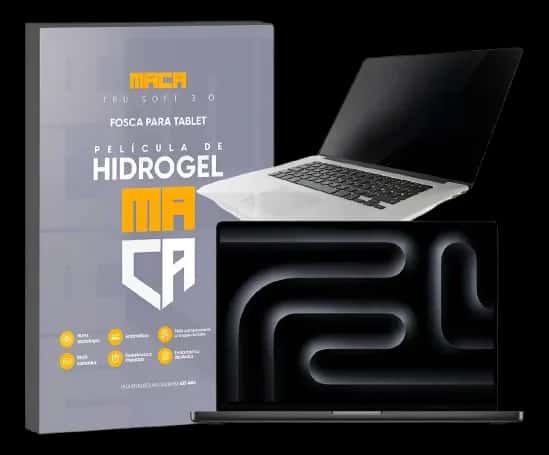 Película De Hidrogel Compatível Macbook Fosca Antirreflexo