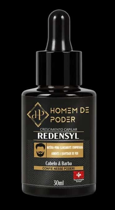 Redensyl Crescimento Barba e Cabelo Homem de Poder Madeira