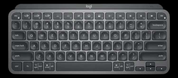 Teclado Sem Fio Mx Keys Mini Logitech Grafite Americano